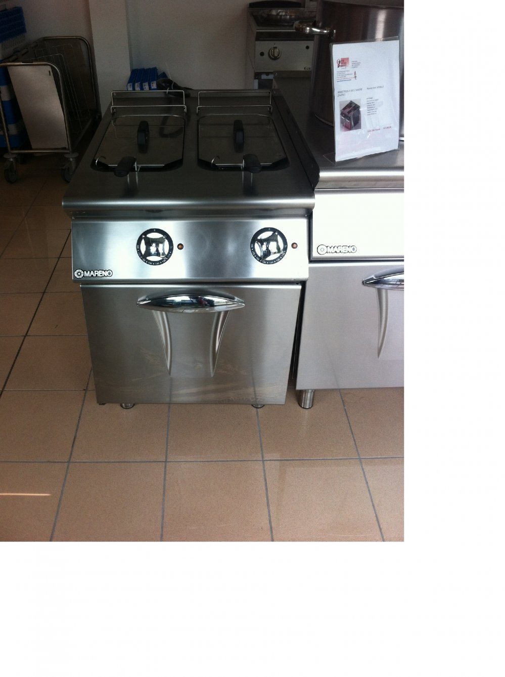 FRIGGITRICE ELETTRICA 2 VASCHE 10+10 LT
