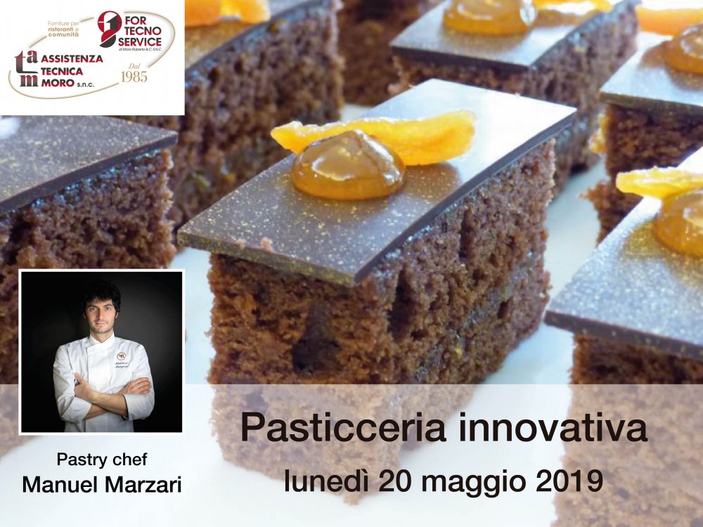 Corso di pasticceria innovativa con Manuel Marzari