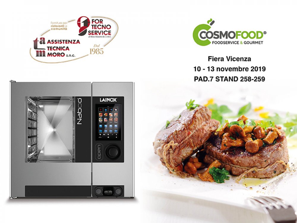 For Tecno Service a Cosmofood - fiera Vicenza