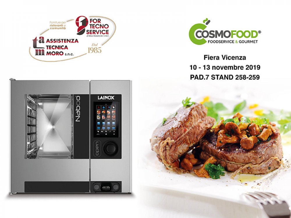 For Tecno Service a Cosmofood - fiera Vicenza